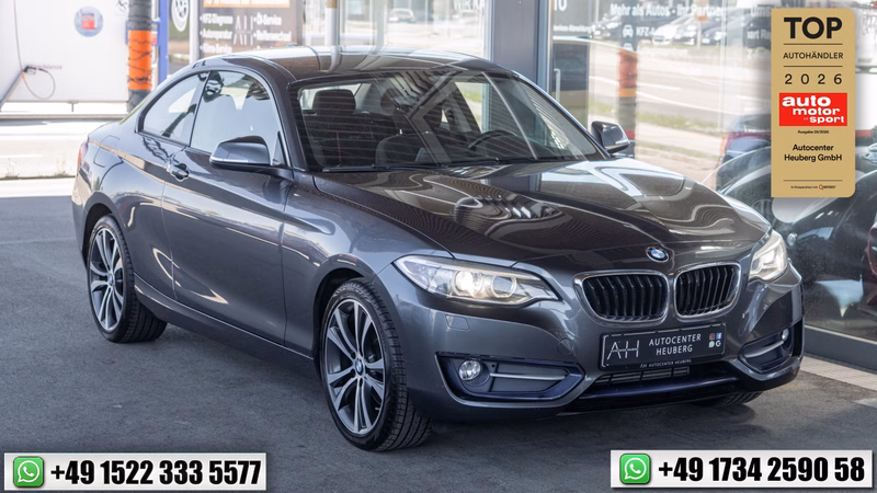 BMW 220 i SPORTLINE TEMPOMAT SHZ LED