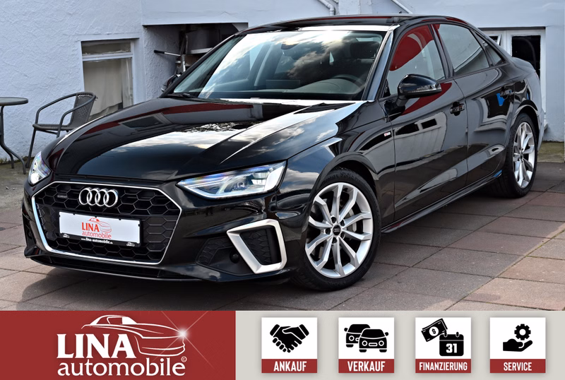 Audi A4 40 TDI Quat. S-Line 1Hd NaviDVD LED 204Ps 18"