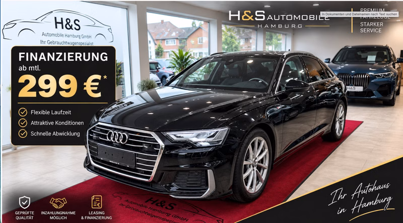Audi A6 45 TDI quattro S-LINE