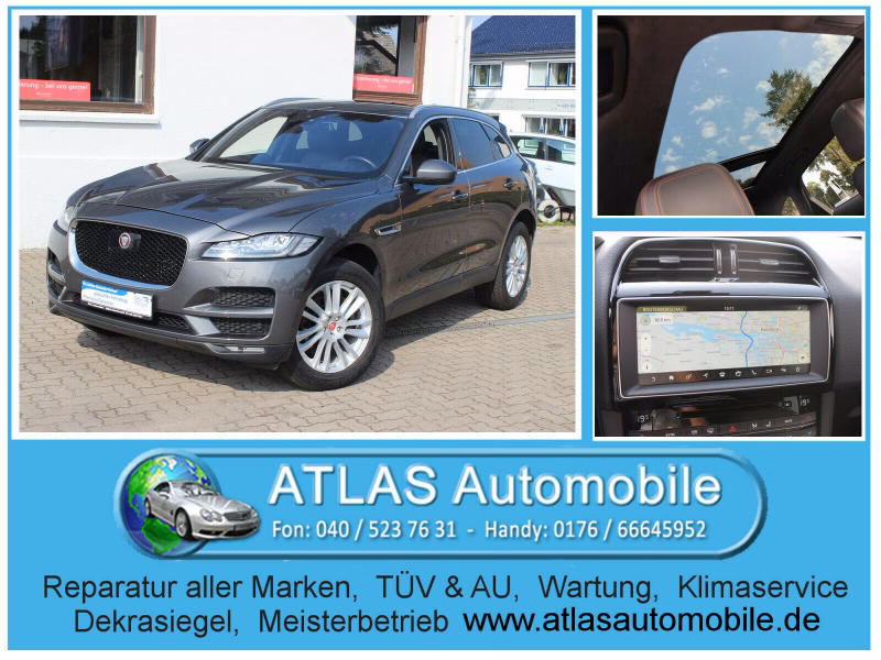 Jaguar F-Pace Prestige AWD HUD+LEDER+NAVI+Xenon+Pano+AC