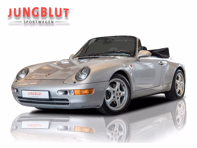 Porsche 993 911 Carrera Cabrio, 2.Hd.,deut. Auslief.,6-Gang-Getr. Used vehicle for sale | First registration 10/1997