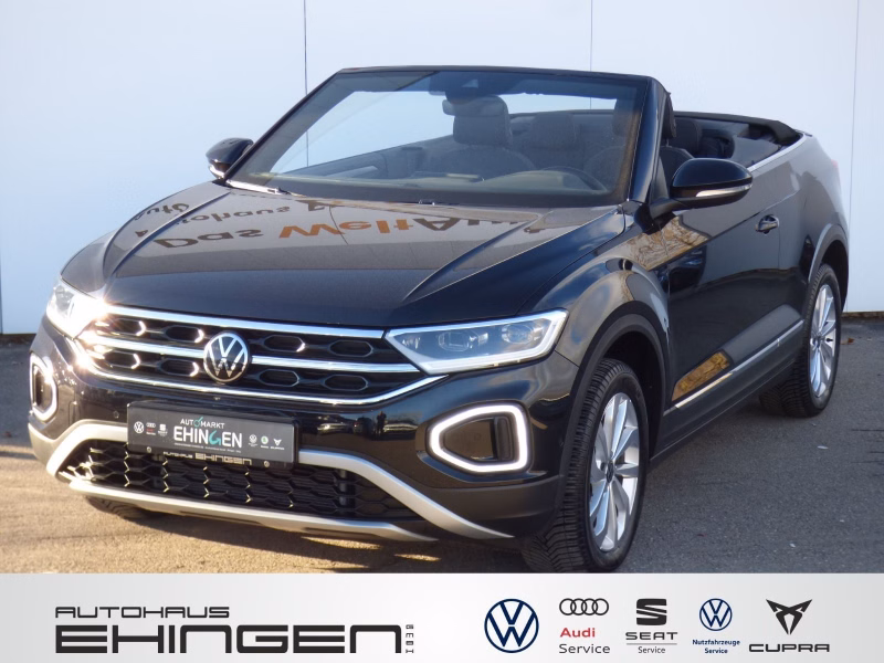 Volkswagen T-Roc Cabriolet Style 1.0 TSI LED Navi Kamera ACC 5J Garantie