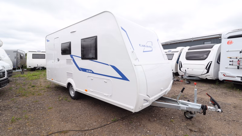 Caravelair Alba 472 Einzelbetten Auflastung 1300 KG, Pack Safety + Cosy, Mückenschutztüre