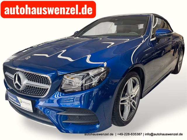 Mercedes-Benz E 200 4Matic Cabrio AMG LEDER MULTIBEAM AIRSCARF Used vehicle for sale | First registration 05/2020