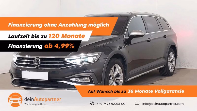 Volkswagen Passat Variant Alltrack 4Motion MATIRX/HUD/CAM/DCC/ACC/AHK/360° CAM/IQ DRIVE