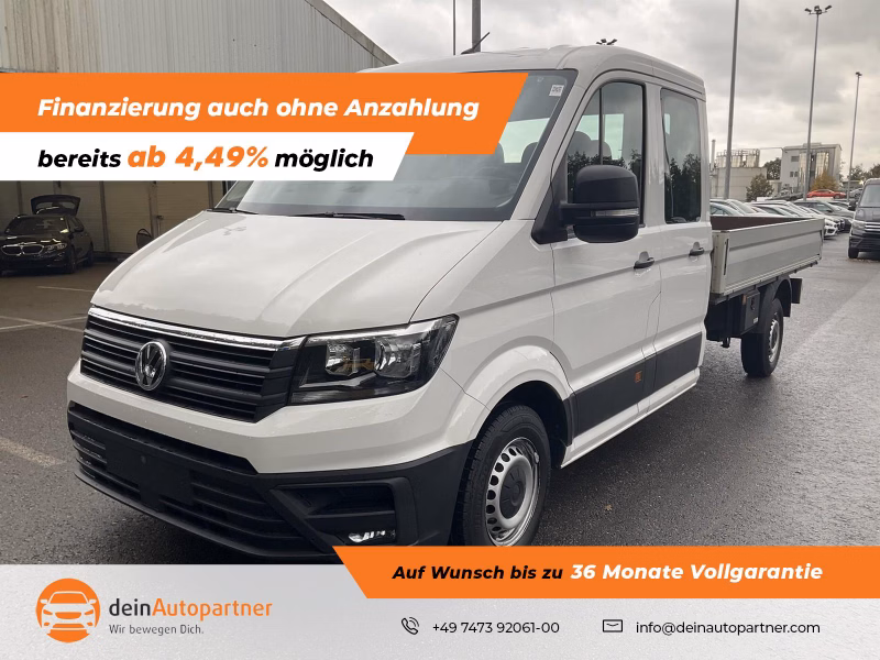 Volkswagen Crafter Pritsche 35 DOKA lang FWD