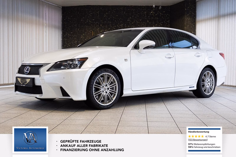 Lexus GS 450h F Sport Scheckhft bei LEXUS MegaAusstattung