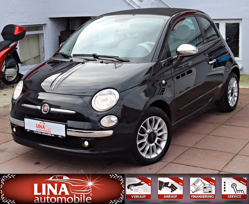 Fiat 500 C Pop Star Exclusive Voll-Leder Bluetooth