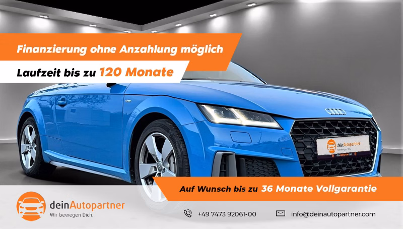 Audi TT Roadster 45 TFSI S-Line NAVI LEDER LED