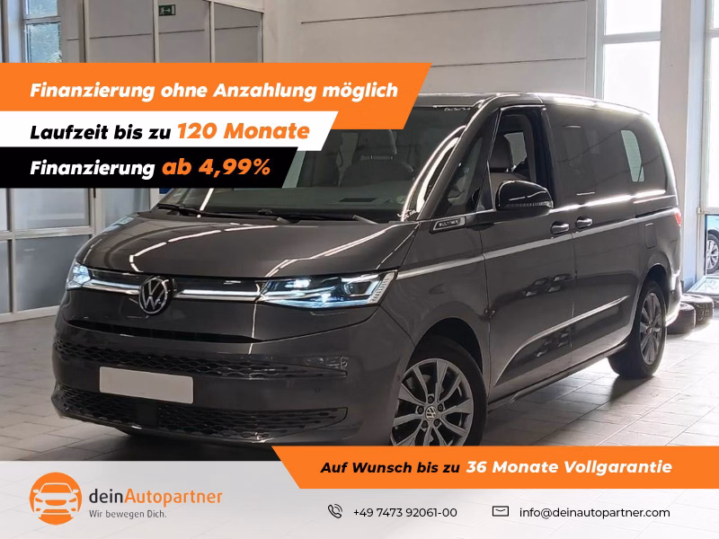 Volkswagen T7 Multivan Style Lang LÜ HUD/DCC/PANO/STDHZ/MATRIX/ACC