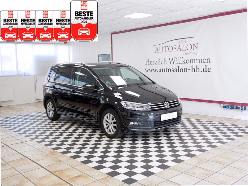 Volkswagen Touran Highline*2Vorb*7Sitze*Servicege*AHK*Pano*Navi*Kamera*