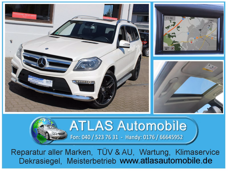Mercedes-Benz GL 400 4Matic AMG Sport-Paket+7 Sitzer+e.SD+Lede