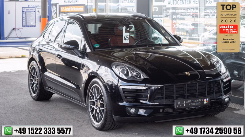 Porsche Macan S ALLRAD AHK LUFT APPLECARPLY PDC SHZ