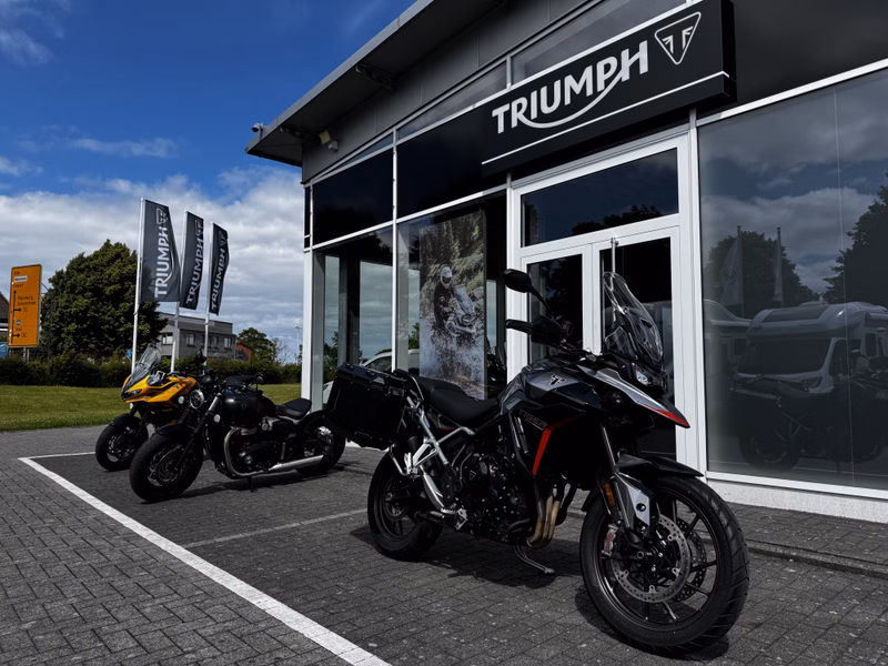 Triumph Tiger 900 GT PRO Kofferset+Heizung