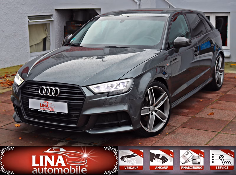 Audi A3 2.0 TDI Quat. S-Line V8-Sound MATRIX 19Zoll