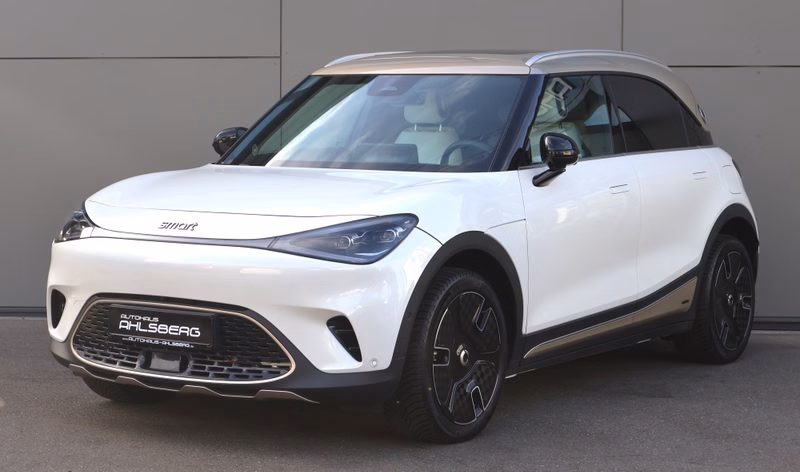 smart #1 LAUNCH 200kW/66kWh MEMORY/360°/HUD/PANO/KEYLESS/ACC