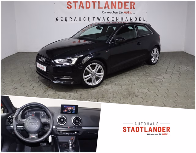 Audi A3 S-line 1.8 TFSI S-Tronic Navi / Teilleder Gebrauchtwagen Kaufen | EZ 10/2012 | Preis 15.990 €