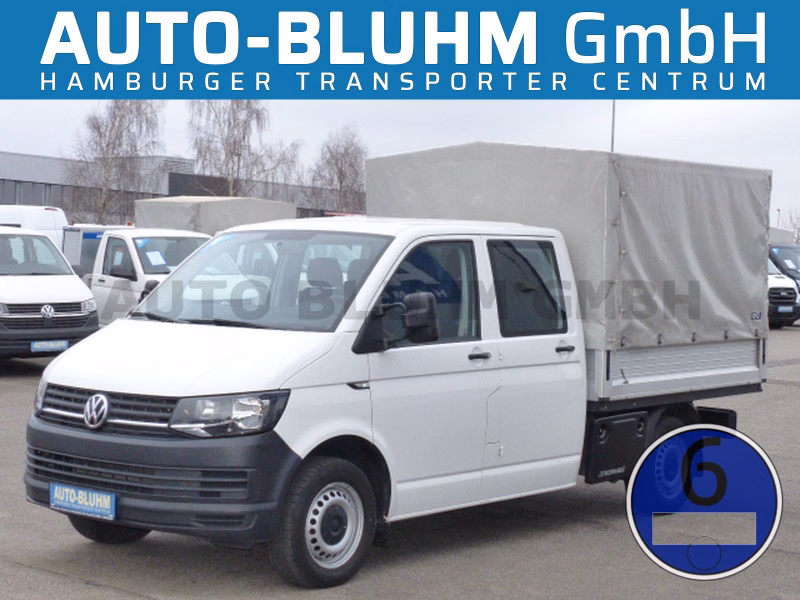 Volkswagen T6 TDI-SCR Doka Plane Navi AC Standhzg 2-Kisten