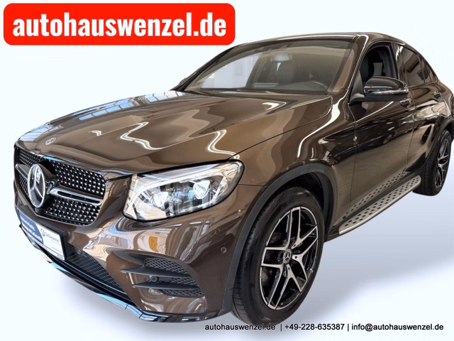 Mercedes-Benz GLC 350 d 4Matic Coupé AMG - DISTRONIC AHK STAND Used vehicle for sale | First registration 11/2017 | Price 36.950 €