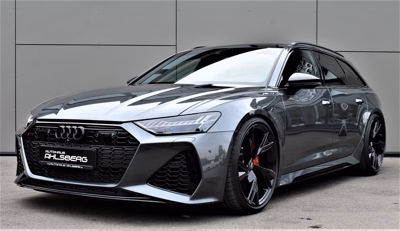 Audi RS6 Avant Sport-Auspuffanlage 360°/Dynamik-P./HUP/22 Zoll/Valcona/BO