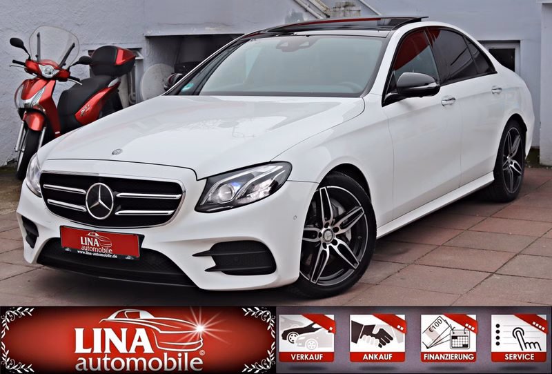 Mercedes-Benz E 350 d AMG-Paket PANO 360°Kam Luftfe Burmes ACC