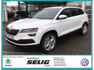 Skoda Karoq 1.6 TDI DSG Style, LED, NAVI, PDC, Kamera