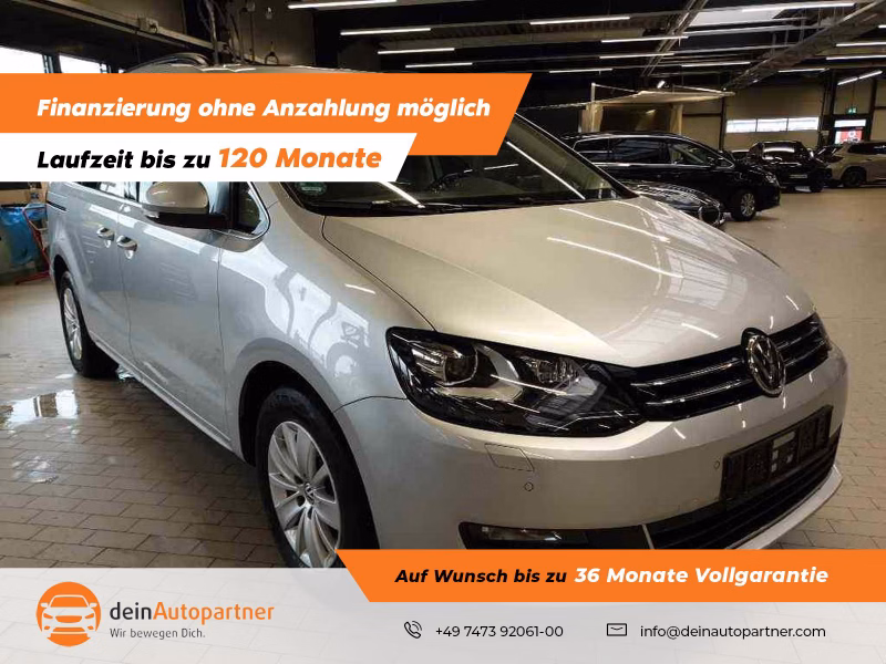 Volkswagen Sharan Comfort. 7 Si AHK STH Navi RFK