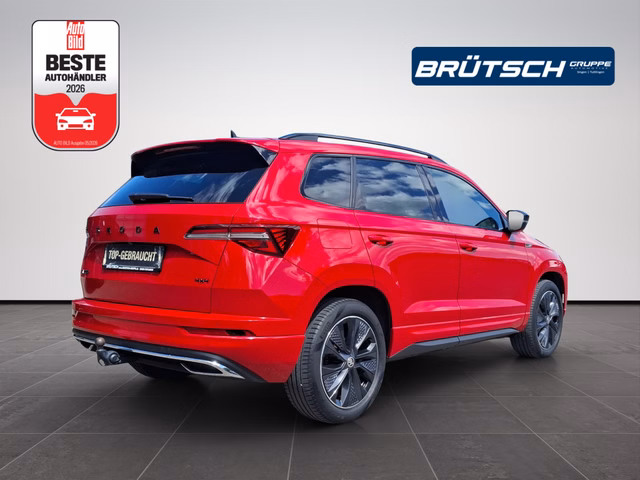 Skoda Karoq 2.0 TSI Sportline 4x4 DSG / AHK / DCC / KAMERA / SITZHEIZUNG - foto 4