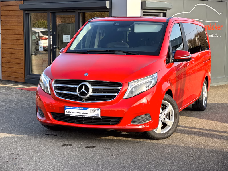 Mercedes-Benz V250d Lang NAVI|BURMESTER|360°|LED|2xSchiebetüre
