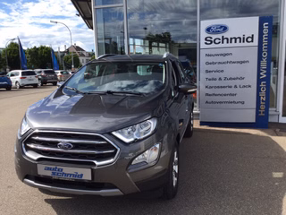 Ford EcoSport Titanium + AHK + Kamera + KeyFree + Navi + Leder