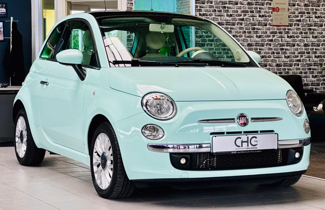 Fiat 500 Lounge |Glasdach|Klima| Gebrauchtwagen Kaufen | EZ 03/2015 | Preis 8.190 €