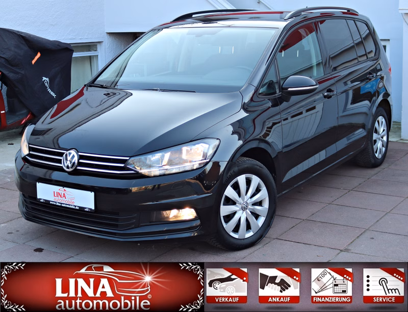 Volkswagen Touran Aut. 7-Sitze Klimaaut. AHK 2xSHZ Scheckhe