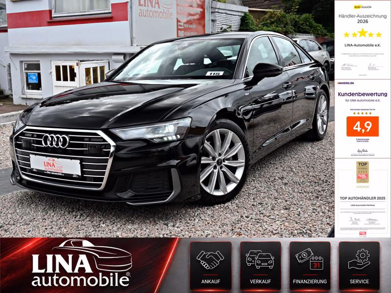 Audi A6 2.0 TDI S-Line Plus 1.Hd ACC Kamera NaviDVD