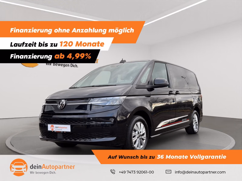 Volkswagen T7 Multivan Life LÜ Lang LED/LEDER/AHK/ACC/SIDE/LANE/VIRTUAL COCKPIT