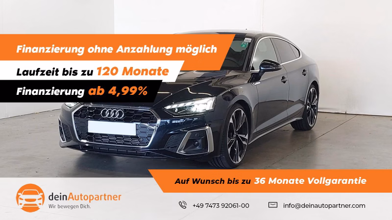 Audi A5 Sportback 40 g-tron S line/MASSAGE/MATRIX/B&O/360°/CAM/EXCLUSIVE