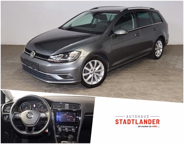 Volkswagen Golf VII Variant Highline 1.4 TSI LED NAVI SHZ Used vehicle for sale | First registration 04/2018 | Price 13.490 €