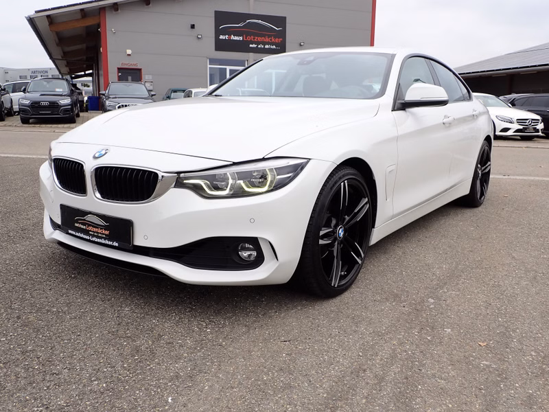 BMW 420 Gran Coupe AHK|HUP|KEYLESS|LEDER|NAVI|TEMP|STANDLÜFTUNG