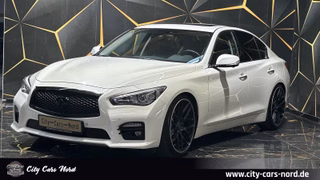 Infiniti Q50 3.5 V6 HYBRID SPORT AUT-ACC-360°-GSD-DAB-AHK - фото 1