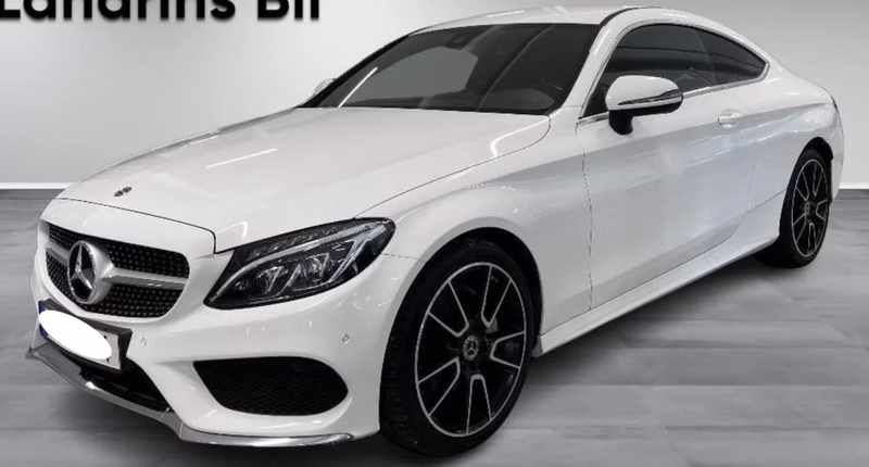 Mercedes-Benz C 180 COUPE AMG-LINE KAMERA CARPLAY