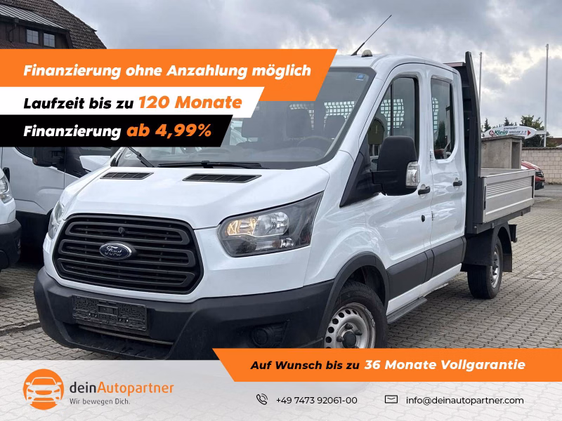 Ford Transit Pritsche 2,0 TDCI 310 L2 Doppelkabine AHK