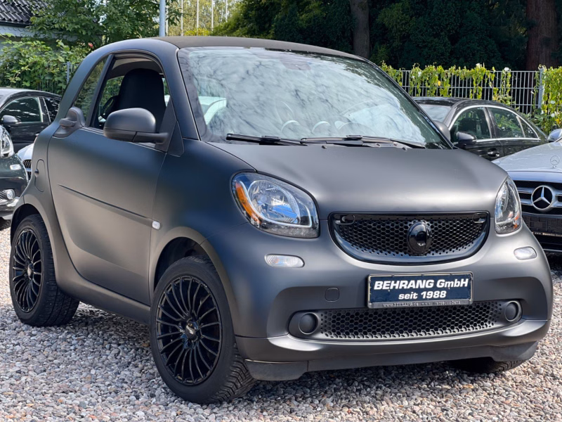 Smart ForTwo Coupé SCHWARZMATT *TURBO*90PS*NAVIGATION*