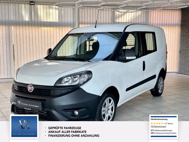 Fiat Doblo SX Kasten 1 Hand Klima Navigation Parktonik Sitzheizung Scheckheft 8 mal. bereift
