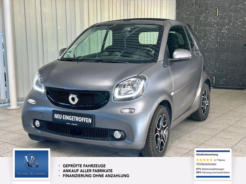 smart JBL. fortwo cabrio Mega Ausstatung, JBL Sound, Rückfahrkamera, Sitzheizung,electric drive / EQ