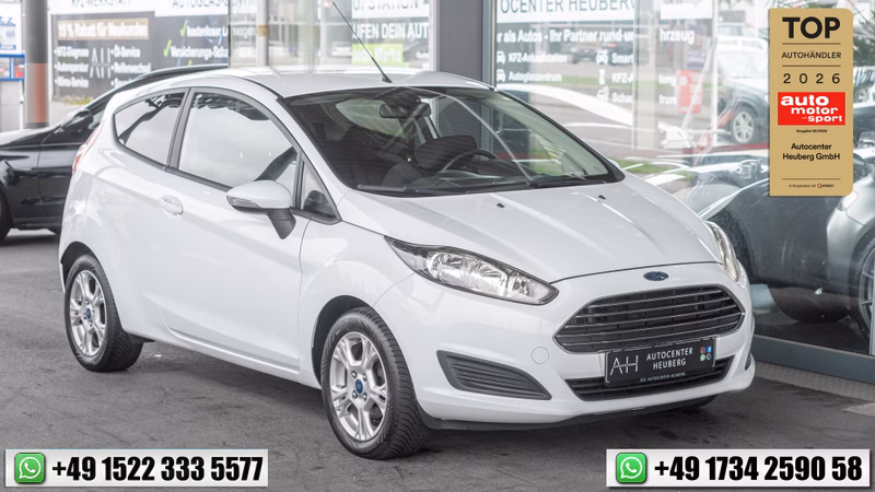 Ford Fiesta 1.6 2.HAND KLIMA TÜV 09.2027 GEPFLEGT