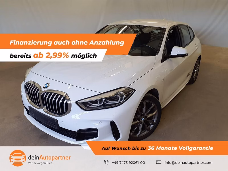 BMW 118i M Sport Leder Navi HuD AHK Busin.Pak.