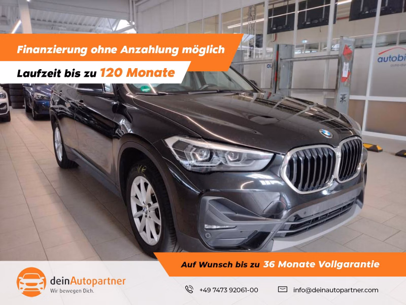 BMW X1 xDrive 20 d AHK LED Navi RFK Leder