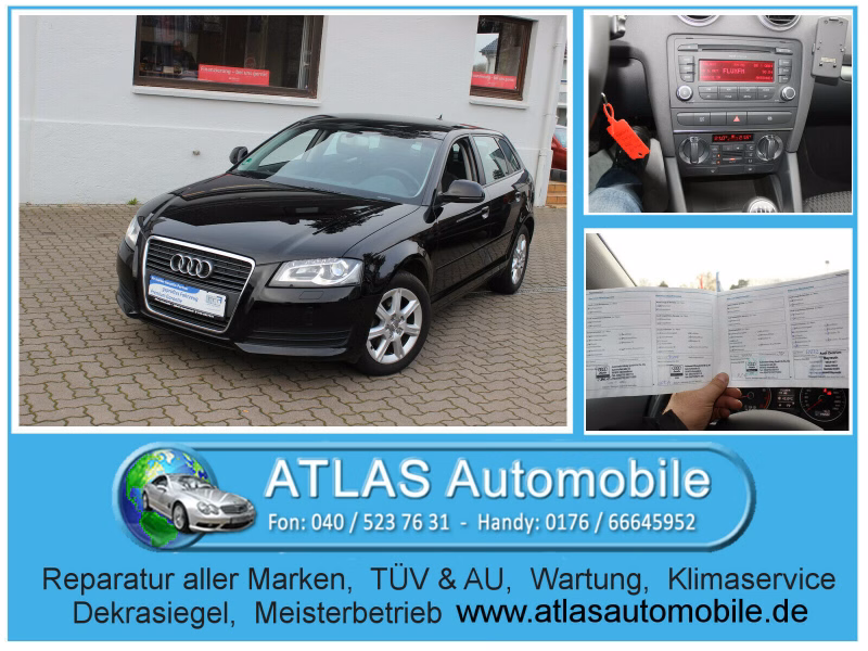 Audi A3 1.4 TFSI Sportback Ambiente 1.Hand+Xenon