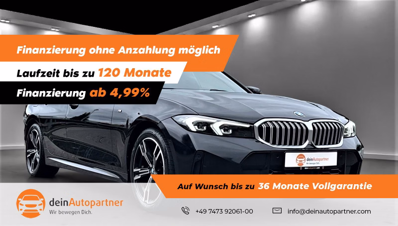BMW 320d xDrive M Sport LCI Leder Navi Rfk Widescr. ACC