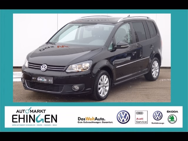 Volkswagen Touran Highline 2.0 TDI DSG Navi 7 Sitzer Alcantara