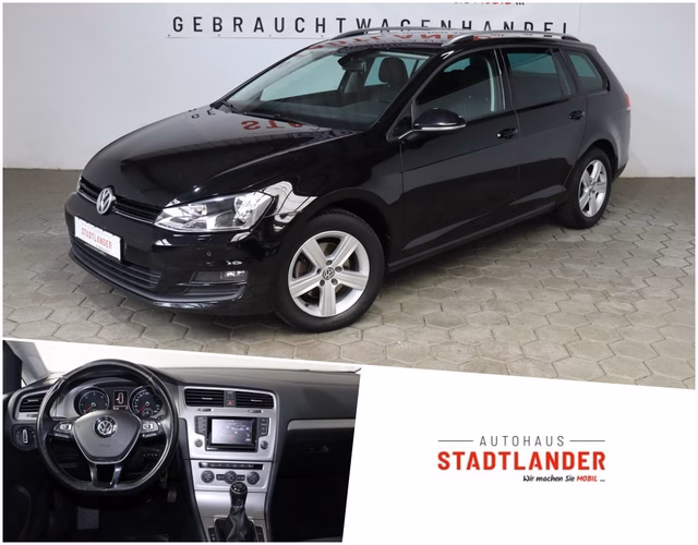 Volkswagen Golf VII Variant Comfortline 1.6 TDI ERGOACTIVE NAVI Used vehicle for sale | First registration 08/2014 | Price 5.990 €